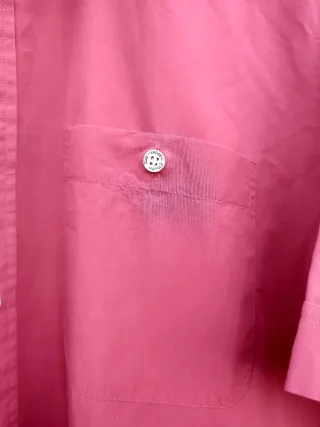 Camisa Emidio Tucci Rosa Manga Corta Talla L