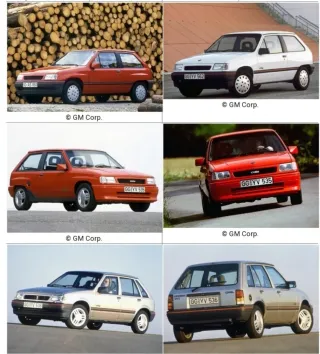 Fuelle de cambio Opel Corsa A