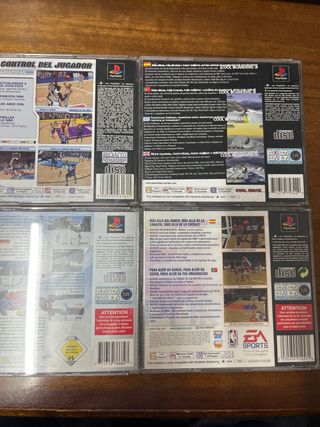 Lote 4 giochi PlayStation PS1 Sportivi