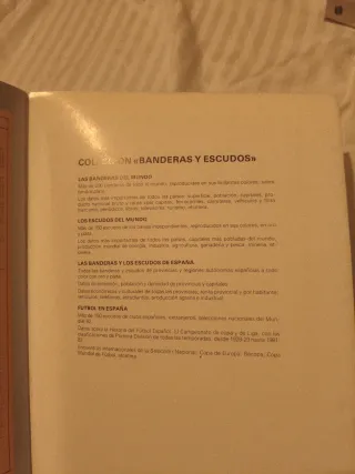 Libro Escudos de Fútbol Coleccionista