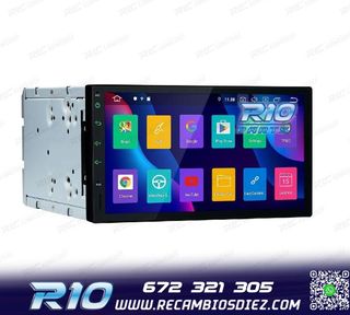 RADIO GPS ANDROID 14 2DIN 7" MULTIMEDIA GPS HD 3 USB SD