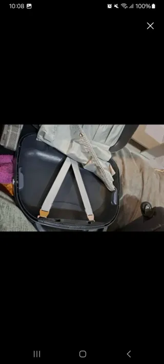 Neceser nuevo con clave de seguridad