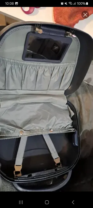 Neceser nuevo con clave de seguridad