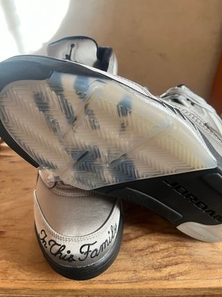 Jordan 5 Wings Argento