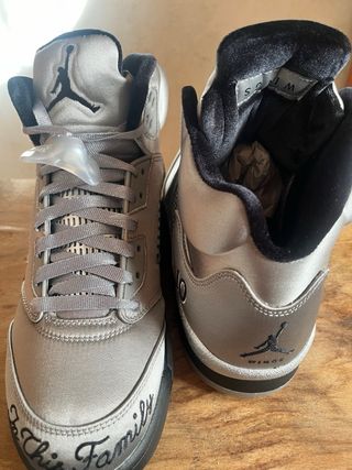 Jordan 5 Wings Argento