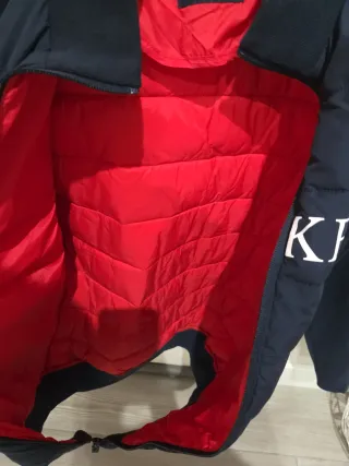 Cazadora Hackett Azul y Roja Talla 15/16 años