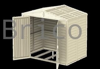 Caseta PVC Duramate III 160x239x185 cm - Duramax