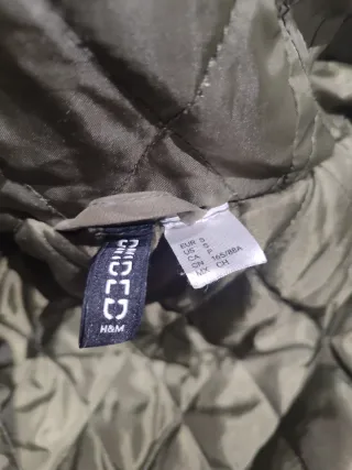 Chaqueta H&M verde caqui