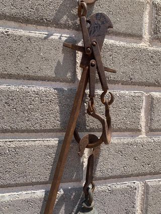 Bilancia antica grande portata 110 Kg