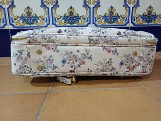 Maletín portátil estampado floral