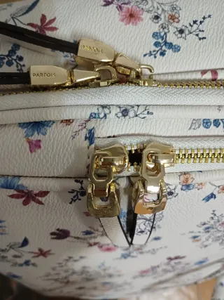 Maletín portátil estampado floral