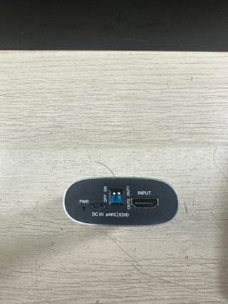 FeinTech Extractor de audio HDMI eARC VAX01202 1x2