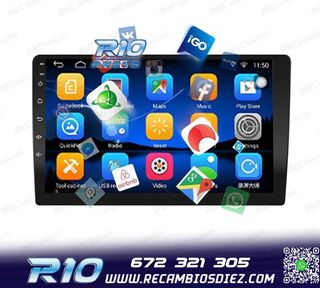 RADIO 9" GPS ANDROID 13 QUAD CORE 64GB ROM