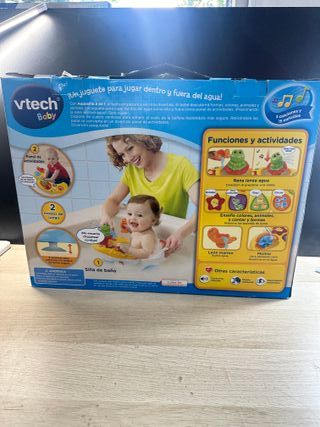 VTech - Aquasilla 2 en 1, Silla de baño y Panel