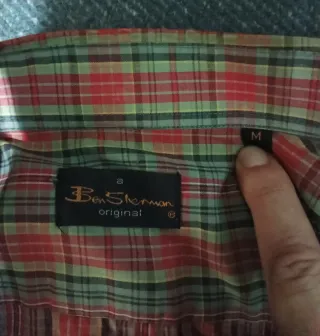 Camisa Ben Sherman cuadros manga corta