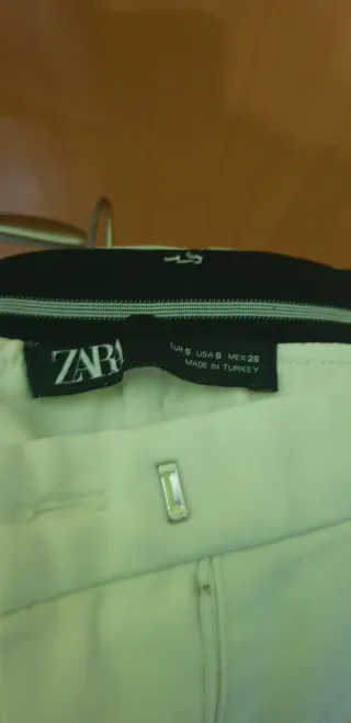 Pantalón Zara blanco  Talla S