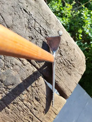 Piolet madera y metal