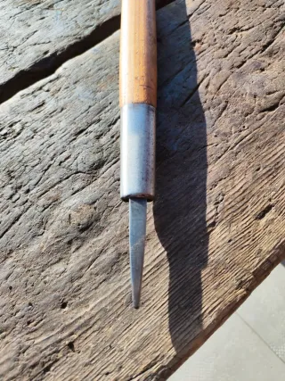 Piolet madera y metal