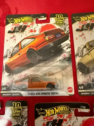 Hot Wheels Japan Car Culture 5 autos