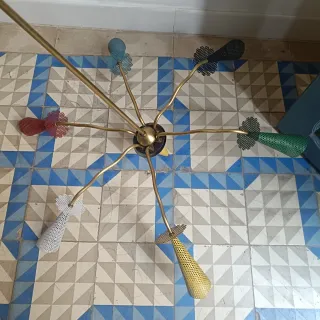 Lampada da Soffitto Sputnik Multicolor