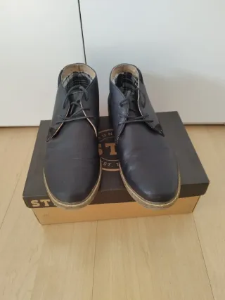 Botines zapatos con cordones Talla 42