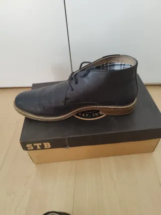 Botines zapatos con cordones Talla 42