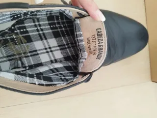 Botines zapatos con cordones Talla 42