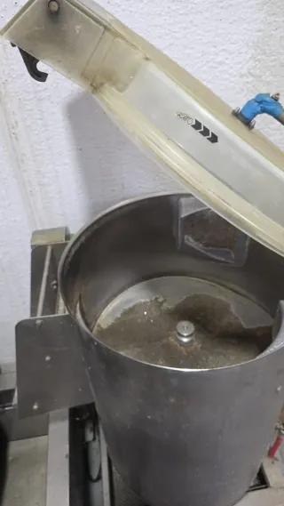 Peladora de patatas industrial