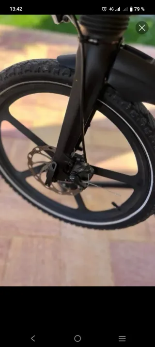 Bicicleta Eléctrica Amarilla