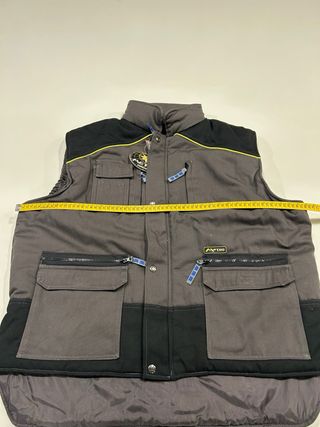 Chaleco Marca Gris Talla XXL