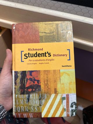 RICHMOND STUDENT'S DICTONARY CATALA-ANGLES