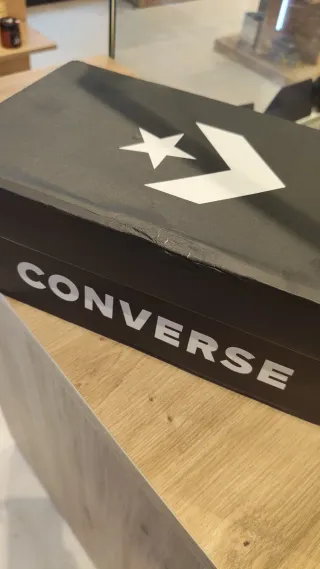 Converse polipiel blancas talla 39