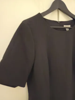 Vestido negro fiesta corto