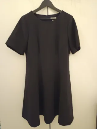 Vestido negro fiesta corto