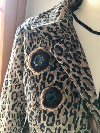 Abrigo Sabage Culture Animal Print