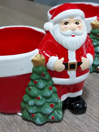 Babbo natale vaso