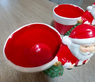 Babbo natale vaso