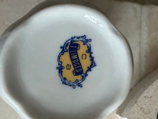 Set Zuccheriera e Lattiera Limoges Fiori Rosa