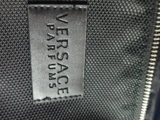 Borsa da toilette Versace Nero Uomo