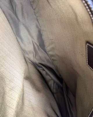 Bolso Fendi Baguette Hebilla Dorada Marrón