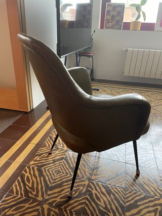 Silla Vintage Verde Años 80