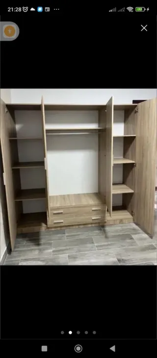 Armario Armario de madera 2,3,4 puertas