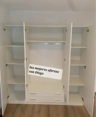 Armario Armario de madera 2,3,4 puertas