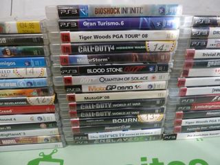 LOTE 43 CARCASAS VACIAS PLAYSTATION 3 PS3