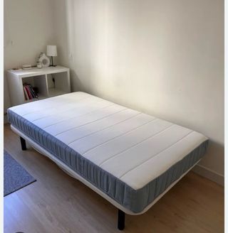 Colchón 105x190 IKEA con somier