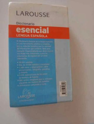 Diccionario español Larousse esencial, de bolsillo