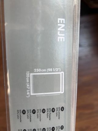 Estor ENJE Ikea 120x250cm sin estrenar