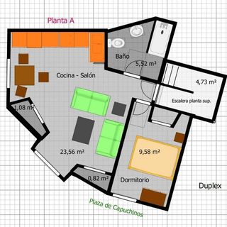 Piso en alquiler en El Molinillo - Capuchinos en Málaga