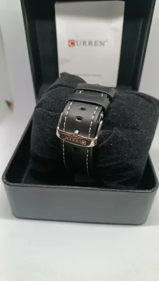 Reloj Curren Cronógrafo Negro y Azul