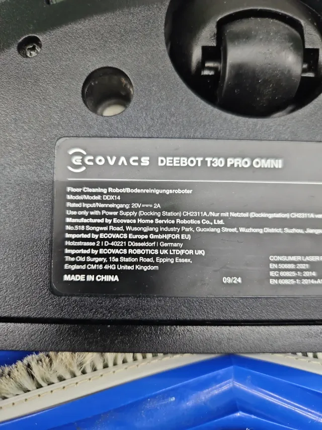 Aspirador Robô Ecovacs Deebot T30 PRO